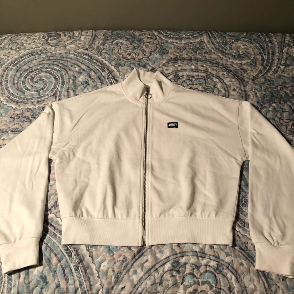 Juicy Couture light weight full zip sweatshirt